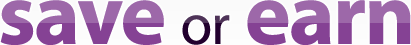 save or earn logo
